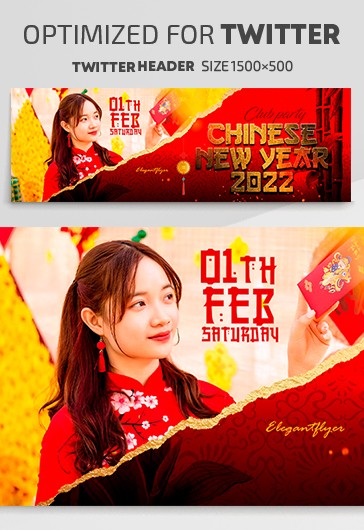 Chinese New Year - Twitter Templates