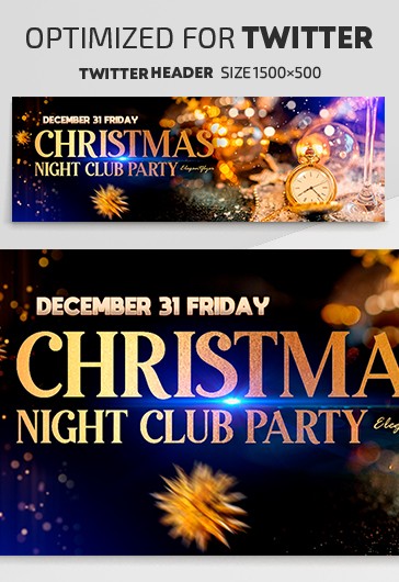 Festa natalizia in discoteca di notte.