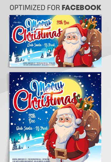 Weihnachtsfeier auf Facebook.