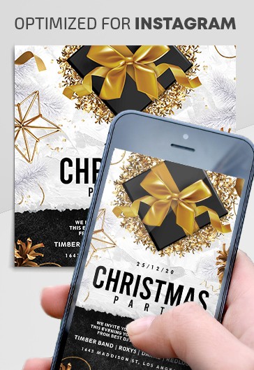 Luxury Christmas Party Instagram