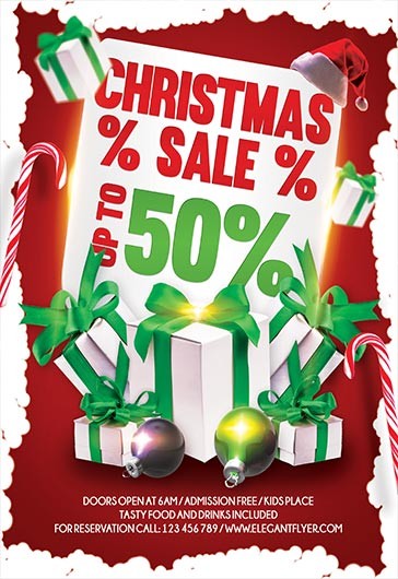Christmas Sale Flyer