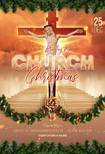 Church Christmas Flyer - Christmas