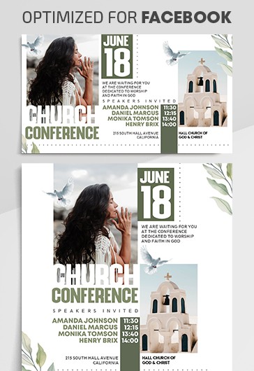 Konferencja kościelna Facebook.