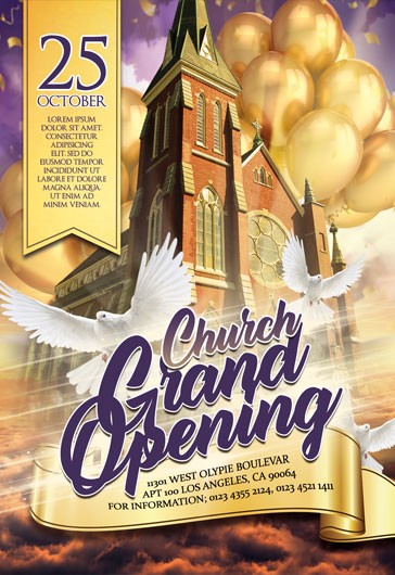 1000+ Free Grand Opening Flyer Templates (PSD) - by Elegantflyer