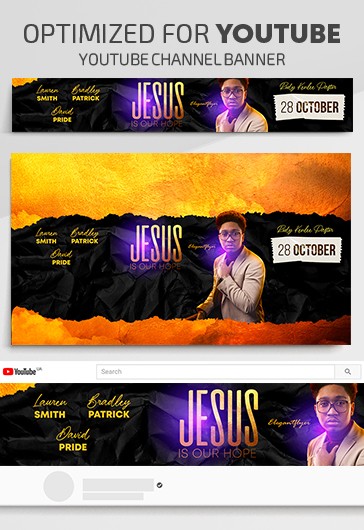 Igreja Youtube - Modelos de Youtube