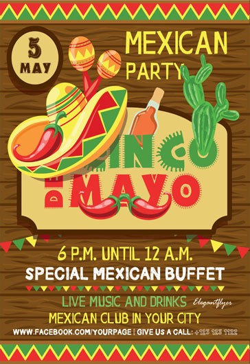 Cinco De Mayo Party - Latin Party