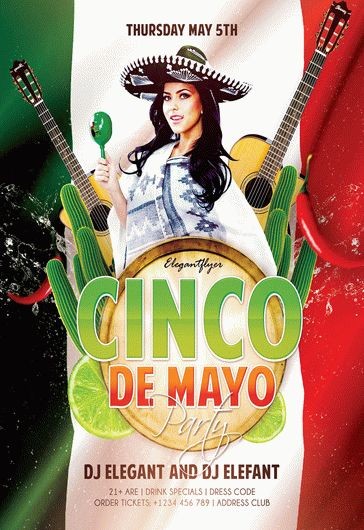 Cinco de Mayo Party Flyer