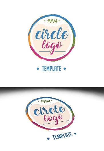 Logo w kształcie koła - Okrąg