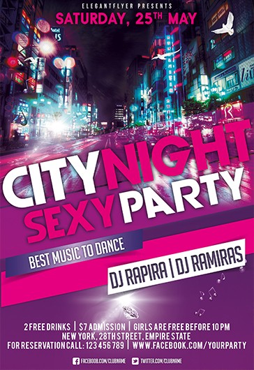 City Night Party - Pink