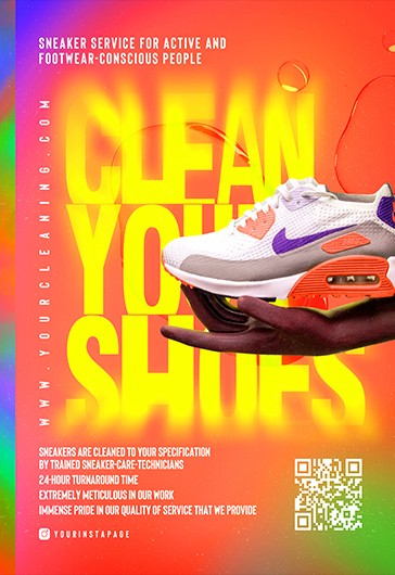 Clean your Shoes Flyer - Business