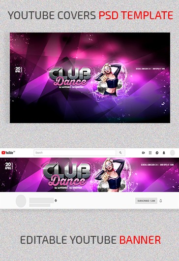 Club Dance Youtube - Youtube Templates