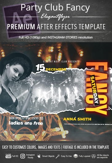 Club Party Fancy After Effects - After Effects