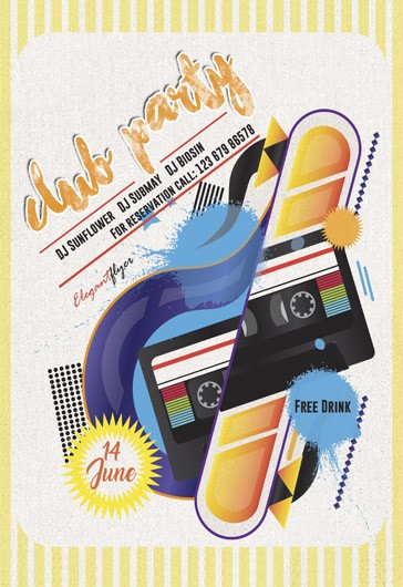 Club Party Flyer