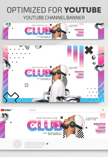 Festa del club su Youtube - Modelli di Youtube