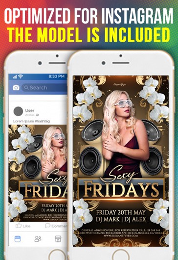 Club Sexy Fridays Instagram