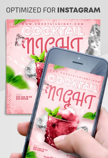 Serata cocktail su Instagram - Modelli Instagram