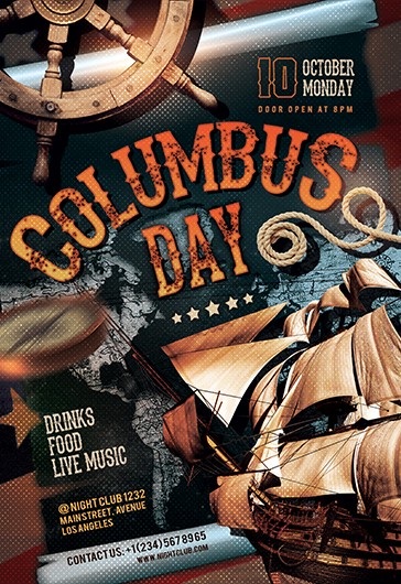 Columbus Day Flyer