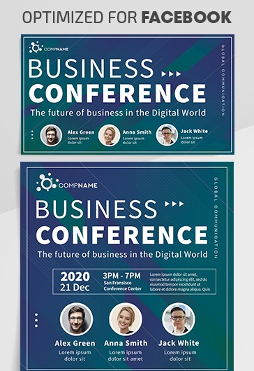 Conference Facebook - Facebook Templates