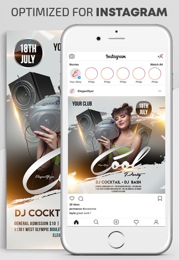Cool Party Instagram