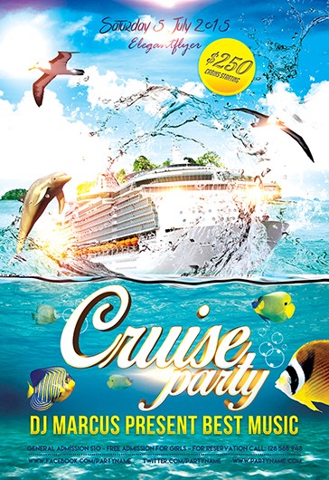 Kreuzfahrt-Party