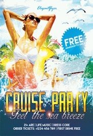 Cruise Party Flyer