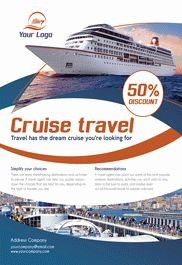 Cruise Travel Flyer - Travel & Tourism