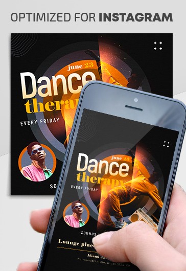 Dance Therapy Party Instagram