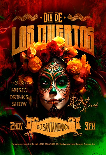 Golden Dia De Los Muertos - Event