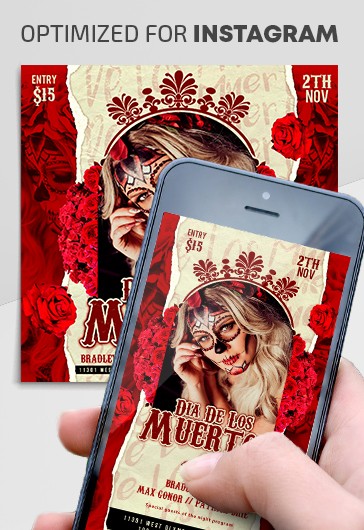 Dia de Los Muertos Instagram