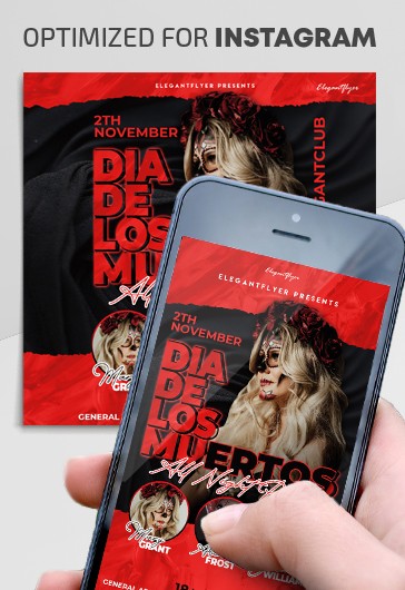 Dia de los Muertos Instagram