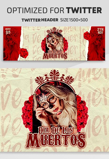 Día de Los Muertos Twitter