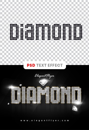 diamond text photoshop free download