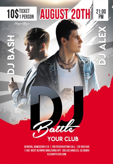 Translate this text into German and return only the translated text: Dj Battle.

Dj Battle - DJ