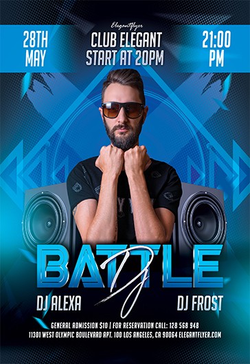 DJ Battle Flyer