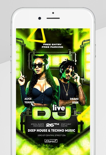 DJ Live Set Instagram Reel
