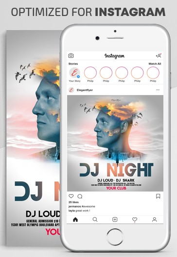 DJ Night Instagram