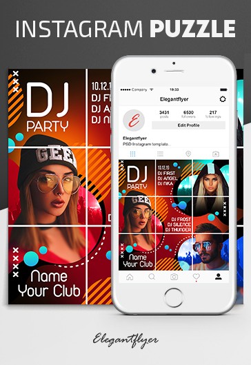 Fiesta de DJ en Instagram