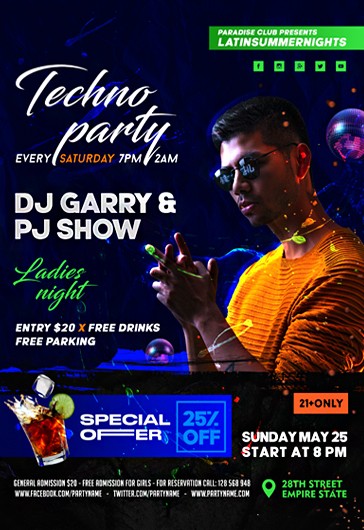 DJ Party Flyer