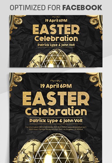 Obchody Wielkanocy na Facebooku.