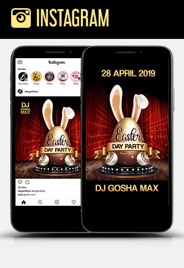 Easter Day Party - Instagram Templates