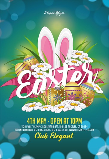 Easter Poster EPS