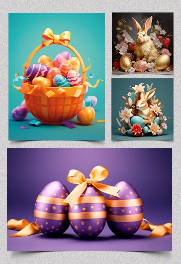 Easter Set - Free Happy Easter Images