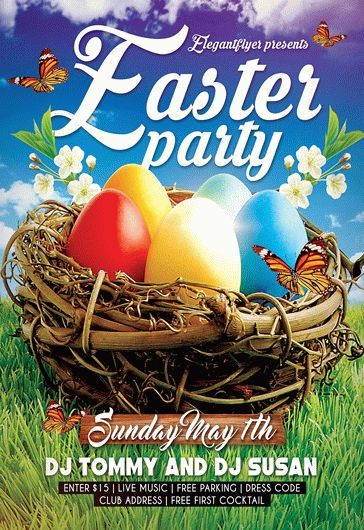 Festa di Pasqua con Nido d'Uova