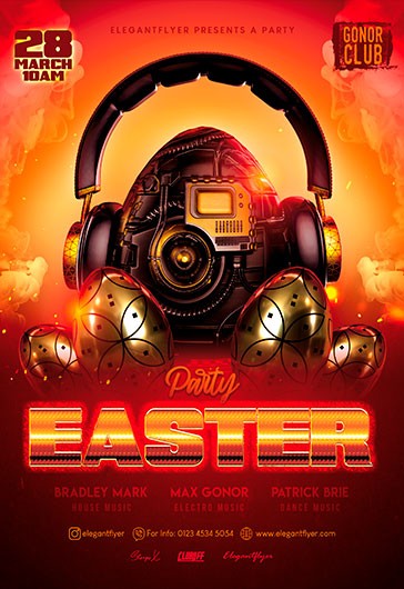 Easter Party Flyer - Easter