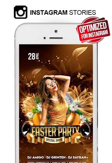 Easter Party Instagram