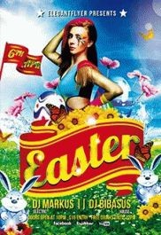 Easter Party Flyer
