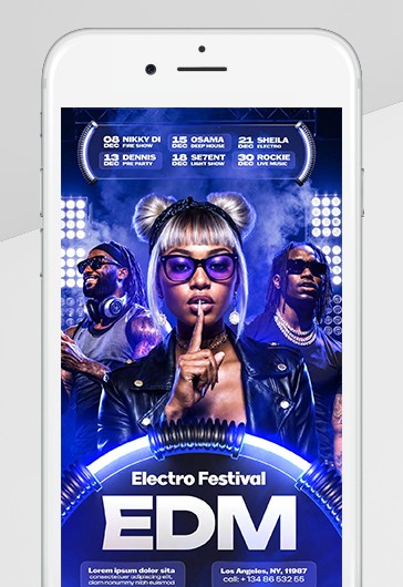 EDM | Festival Elettro Reel di Instagram