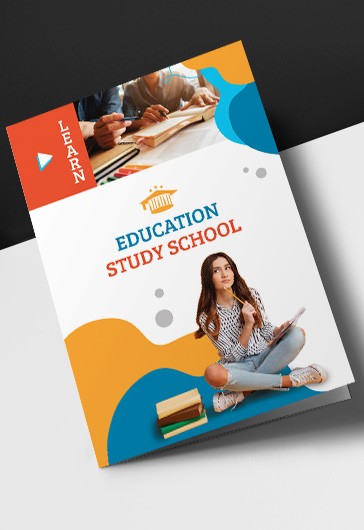 Education Brochure Free - Bi Fold