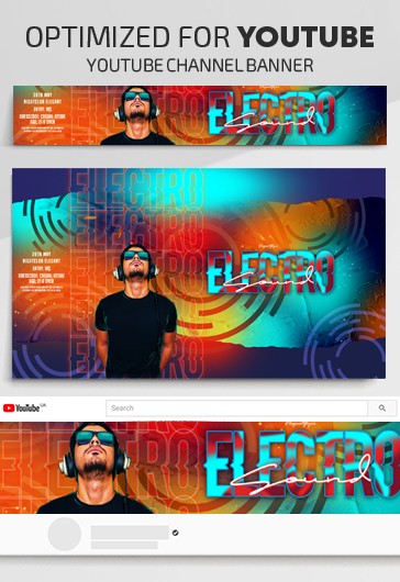 Electro Sound Youtube - Modelos de Youtube