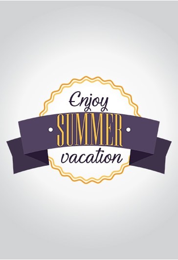Enjoy Summer Vacation - Logos